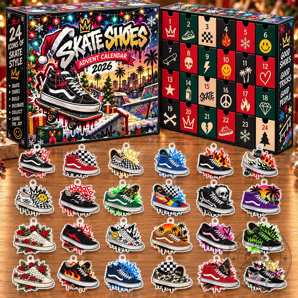 Skate Shoes Style 2026 Christmas Advent Calendar | Collectibles