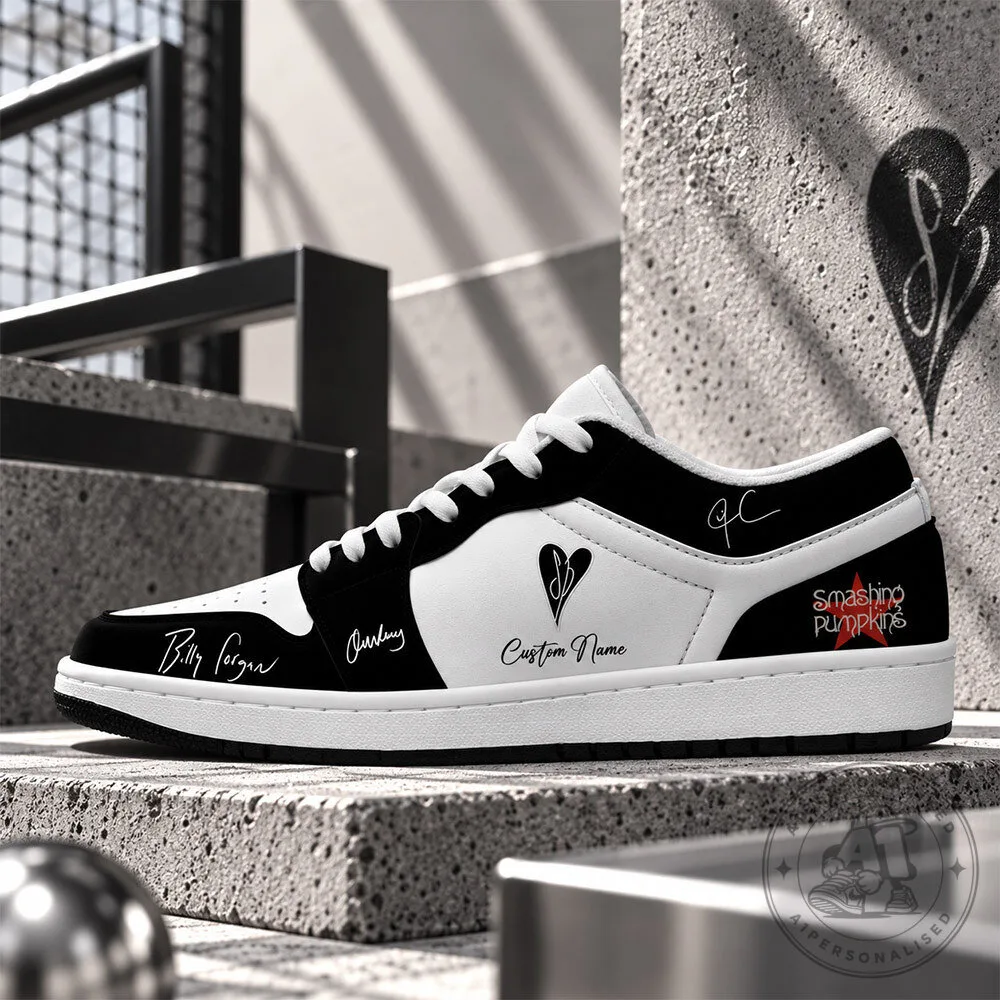 The Smashing Pumpkins Rats In A Cage Tour 2026 Black Sneakers | Footwear