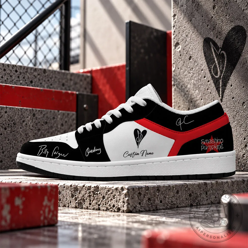 The Smashing Pumpkins Rats In A Cage Tour 2026 Red Sneakers | Footwear
