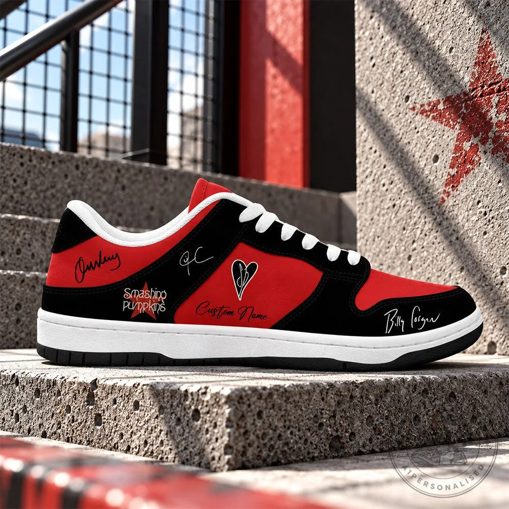The Smashing Pumpkins Rats In A Cage Tour 2026 Red Black Sneakers | Footwear 3 The Smashing Pumpkins Rats In A Cage Tour 2026 Red Black Sneakers | Footwear