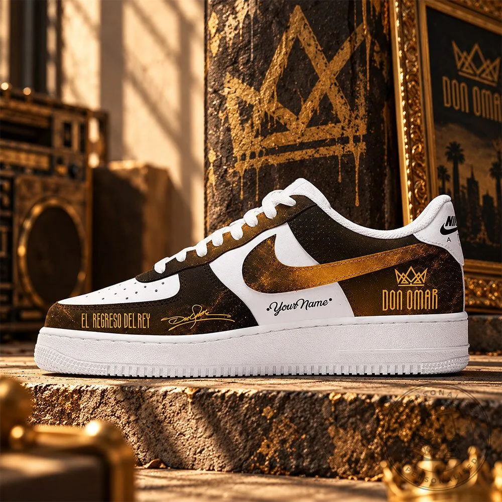Don Omar El Regreso Del Rey Tour 2026 Custom Name Sneakers | Footwear