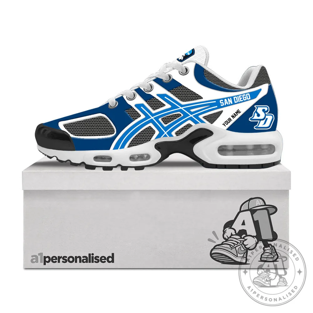 San Diego Toreros Custom Name Nike Air Max Plus Sneakers | Footwear 7 San Diego Toreros Custom Name Nike Air Max Plus Sneakers | Footwear